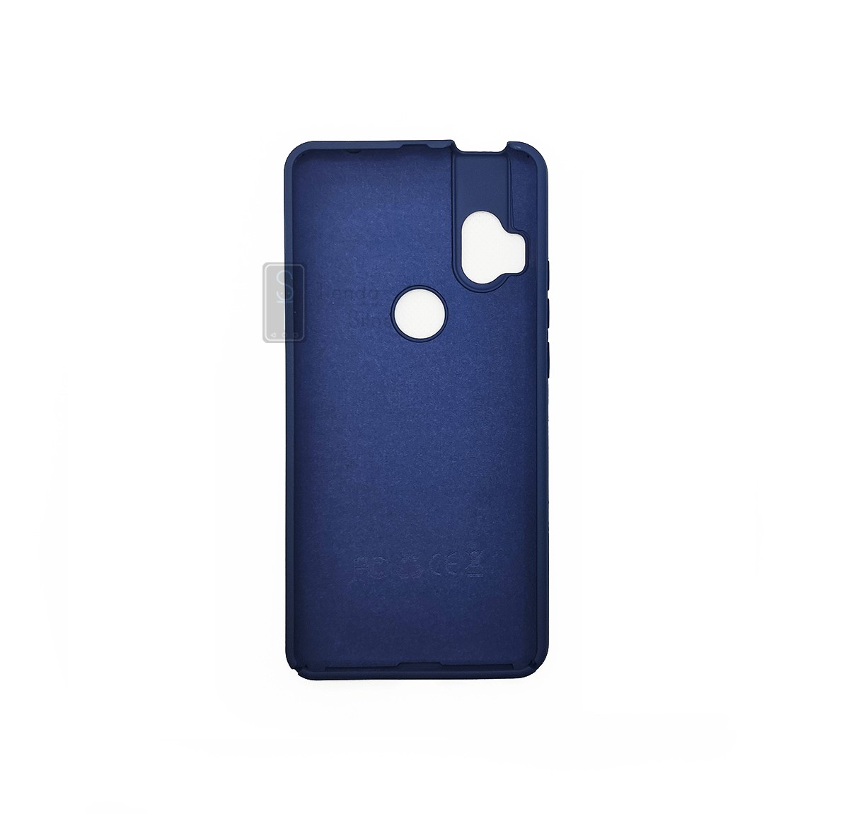Protectores para celular  para Motorola  One Hyper Funda de silicona con felpa Azul